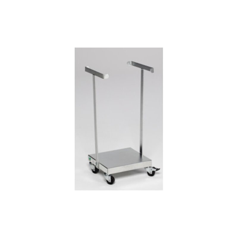 VAR Abfallsammler Typ SHR 60 verzinkt fahrbar für 60/70 l Säcke