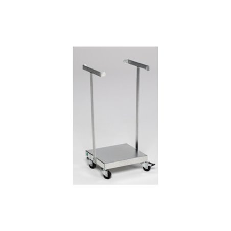 VAR Abfallsammler Typ SHR 60 verzinkt fahrbar für 60/70 l Säcke