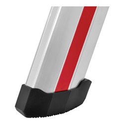 Hymer Stufenstehleiter mit Plattform, einseitig begehbar, 10 Stufen