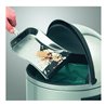 Hailo Großraum-Abfallbox KickVisier 50 silber