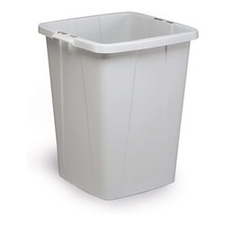 Wertstoffsammler 90l H610xB520xT490mm grau o.Deckel DURABLE