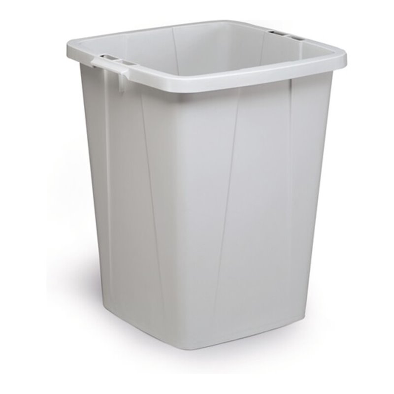 Wertstoffsammler 90l H610xB520xT490mm grau o.Deckel DURABLE