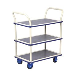 Prestar Transportwagen Gummiauflage TK 150kg Plattfom 740x480 mm 3 Et.