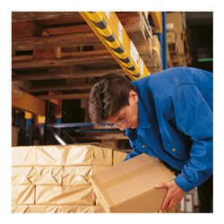 Moravia Prallschutz MORION Trapez Kantenschutz 40/40 mm Länge 1000 mm schwarz / gelb