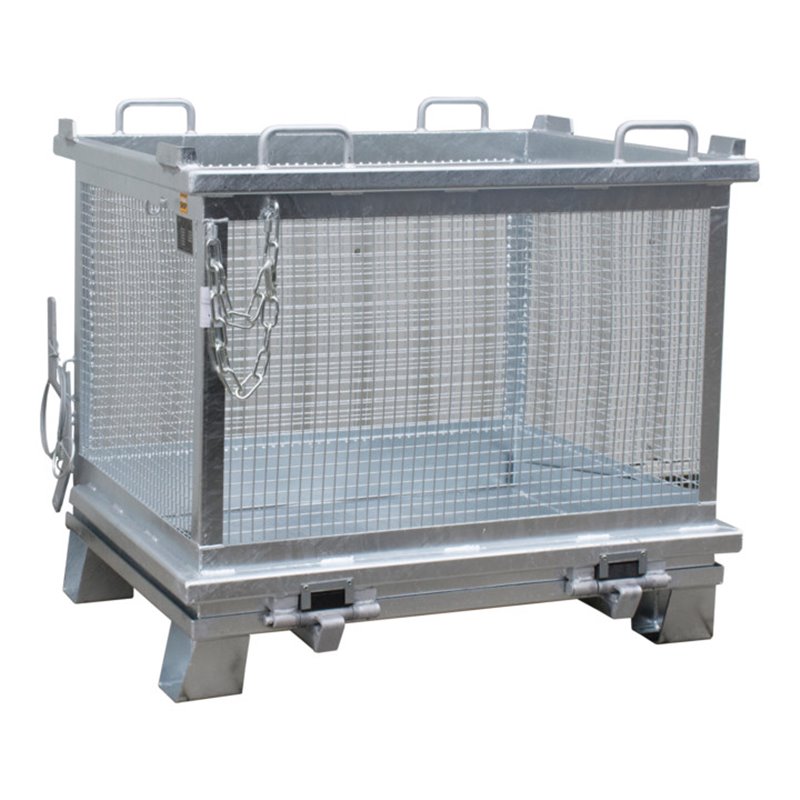 Bauer Südlohn Gitterbehälter SB-G 1000, feuerverzinkt