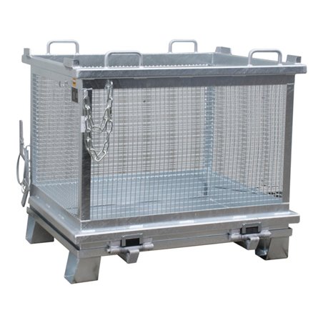 Bauer Südlohn Gitterbehälter SB-G 1000, feuerverzinkt