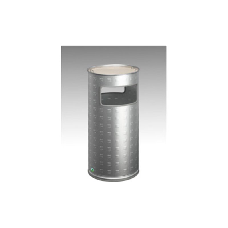 VAR Abfallsammler/Ascher H 70 Alu eloxiert 37,4 l