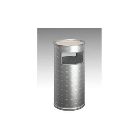 VAR Abfallsammler/Ascher H 70 Alu eloxiert 37,4 l