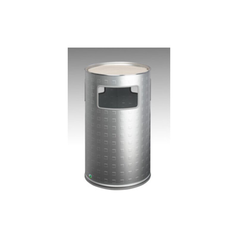 VAR Abfallsammler/Ascher H 75 Alu eloxiert 69,2 l