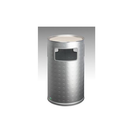 VAR Abfallsammler/Ascher H 75 Alu eloxiert 69,2 l