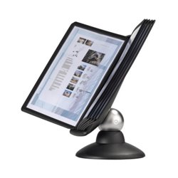DURABLE Sichttafelständer SHERPA motion 10 558701 DIN A4 schwarz