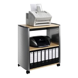 Durable Design Line Multifunktions-Wagen L metallic silber/ahorn