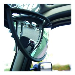 Moravia Staplerspiegel ca. 270 x 135 x 75 mm superweit mit Rahmen und Halterung