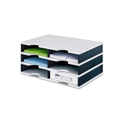 styro Grundeinheit styrodoc duo 268-0203.98 6Fächer gr/sw