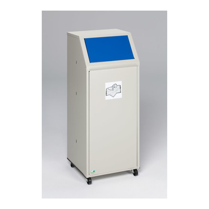 VAR Wertstoffsammelgerät WSG 69 fahrbar enzianblau 69 l