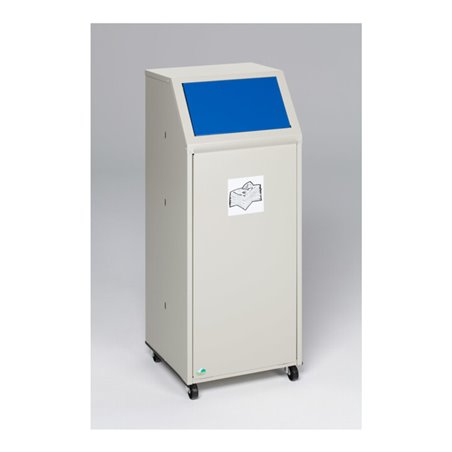 VAR Wertstoffsammelgerät WSG 69 fahrbar enzianblau 69 l