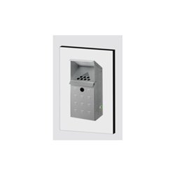 VAR Wandascher WH 41 Alu eloxiert 3,7 l