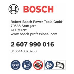 Bosch Rührkorb für Handrührwerke 120 mm 590 mm 15-25 kg M14 nach oben