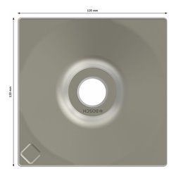 Bosch Stampferplatte 120 x 120 mm