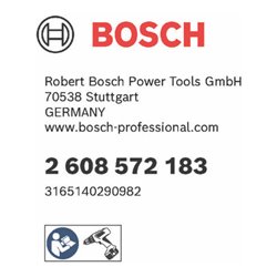 Bosch Schnellspannbohrfutter bis 10 mm 1 bis 10 mm 3/8 bis 24 Standard Duty