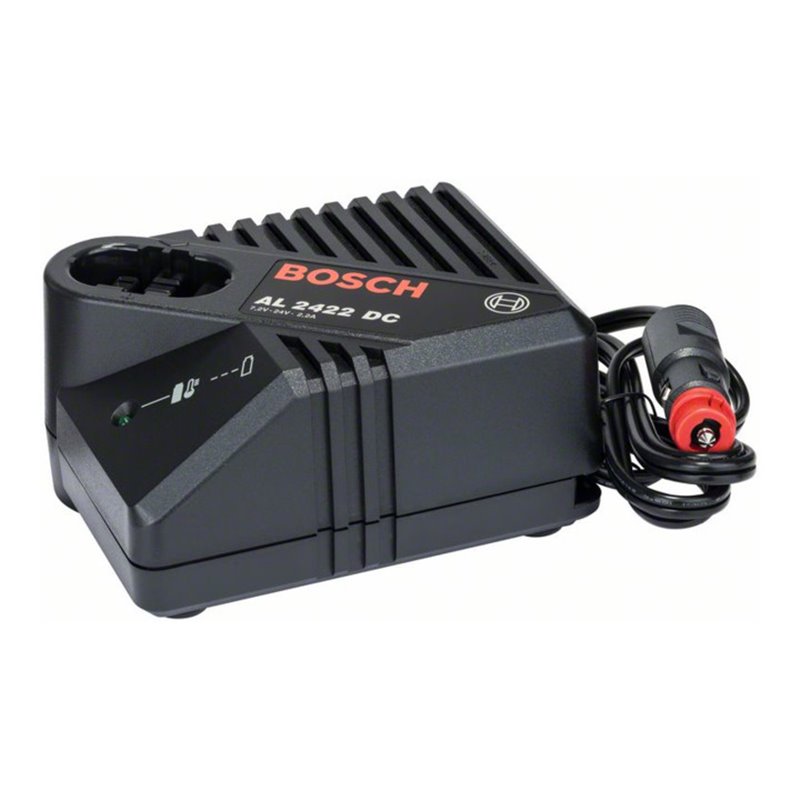 Bosch Autoladegerät AL 2422 DC für Bosch-Akkus, 2,2 A, 12 / 24 V, EU/UK
