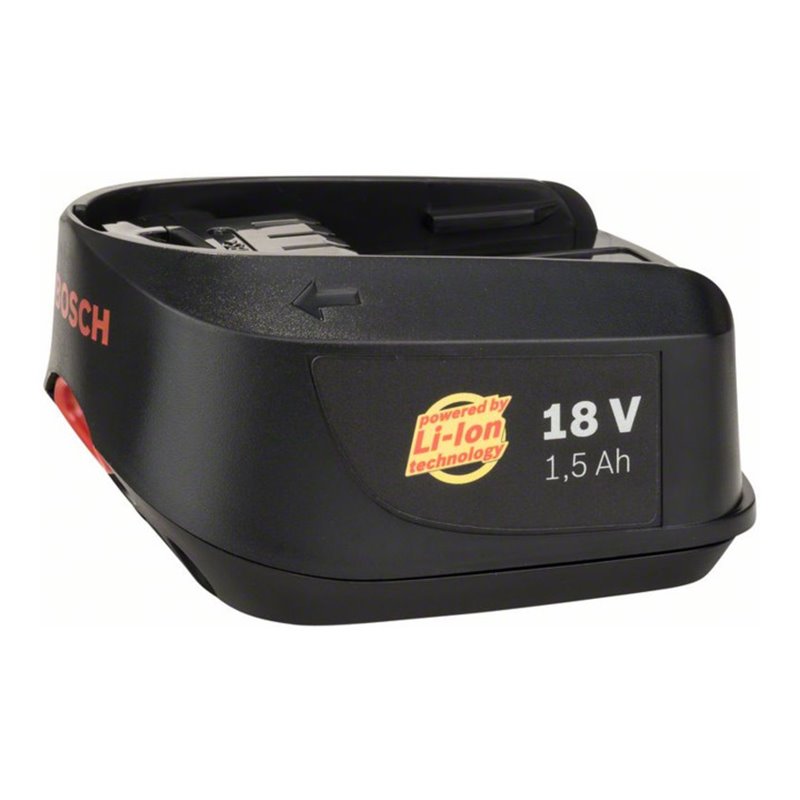 Bosch Einschubakkupack 18 V - DIY 1,5 Ah Li Ion