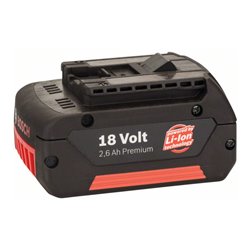 Bosch Einschubakkupack 18V-Standard Duty (SD) 2,6 Ah Li-Ion GBA M-C