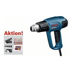 Bosch Heißluftgebläse GHG 660 LCD mit Zubehör-Set