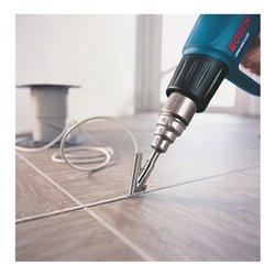 Bosch Heißluftgebläse GHG 660 LCD mit Zubehör-Set