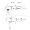 Metabo Winkelbohrmaschine WBE 700 Karton