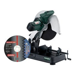 Metabo Metalltrennschleifer CS 23-355 Set mit Trennscheibe Flexiamant Super Karton