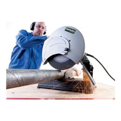 Metabo Metalltrennschleifer CS 23-355 Set mit Trennscheibe Flexiamant Super Karton