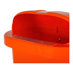 STIER Abfallbehälter mit Regenhaube 50 l