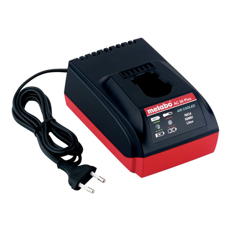 Metabo Ladegerät AC 30 Plus 4,8-18 V AIR COOLED EU