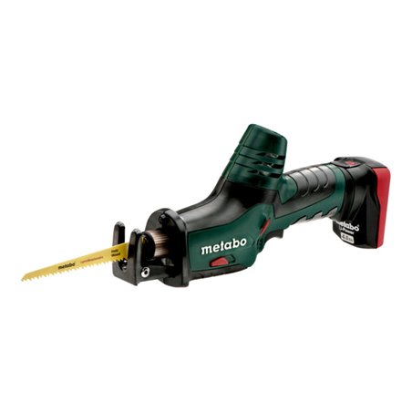 Metabo Akku-Säbelsäge PowerMaxx ASE MetaLoc 10.8V 2x4Ah Li-Ion + LC 40
