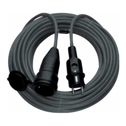 Brennenstuhl Qualitäts-Gummikabel IP44 25m schwarz