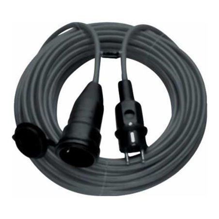 Brennenstuhl Qualitäts-Gummikabel IP44 25m schwarz