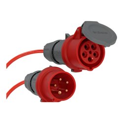 BREMAXX CEE Verlängerungskabel IP44 25m signalrot AT-N07V3V3-F 5G1,5