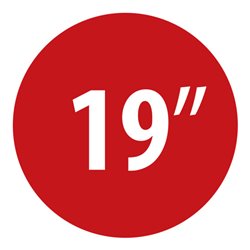 Premium-Line 19' Steckdosenleiste für Schaltschränke 8-fach schwarz/lichtgrau 3m H05VV-F 3G1,5 19'-Format