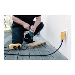 Schutzadapterkabel FI IP 54 mit Powerblock 5m H07RN-F3G1,5