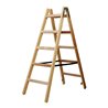 Holz-Stehleiter 2x5 Sprossen Höhe Stehleiter 1,32m