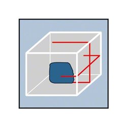 Bosch Linienlaser GLL 2-50 mit Baustativ BT 150