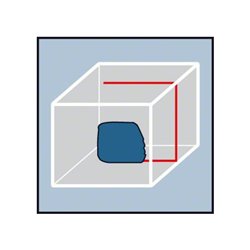 Bosch Linienlaser GLL 2-50 mit Baustativ BT 150