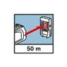 Bosch Linienlaser GLL 2-50 mit Baustativ BT 150