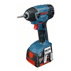 Bosch Akku-Drehschlagschrauber GDR 14,4 V-LI, mit 2 x 4,0 Ah Li-Ion Akku, L-BOXX