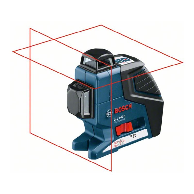 Bosch Linienlaser GLL 2-80 P mit Baustativ BS 150