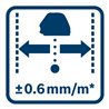 Bosch Linienlaser GLL 3-50 mit Universalhalterung BM 1 L-BOXX