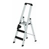 MUNK Aluminium-Stufenstehleiter einseitig begehbar mit relax Step