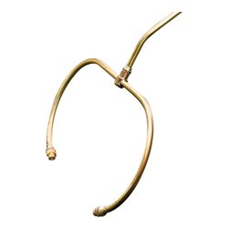 MESTO Zangendüse, Messing, Mit 2 Hohlkegeldüsen 1,1mm Messing