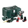 Metabo Akkuset Combo Set 2.2 10.8 V Quick Pro BS Quick + ASE MetaLoc